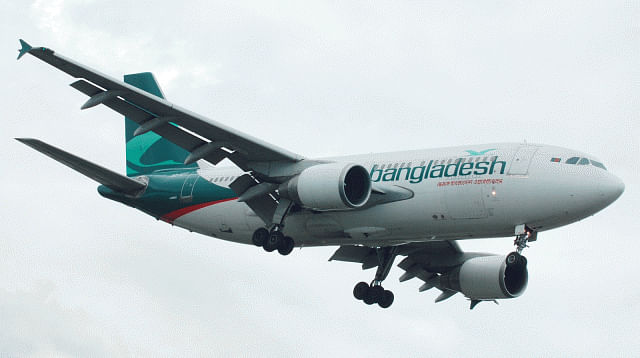 A flight of Biman Bangladesh Airlines. File Photo