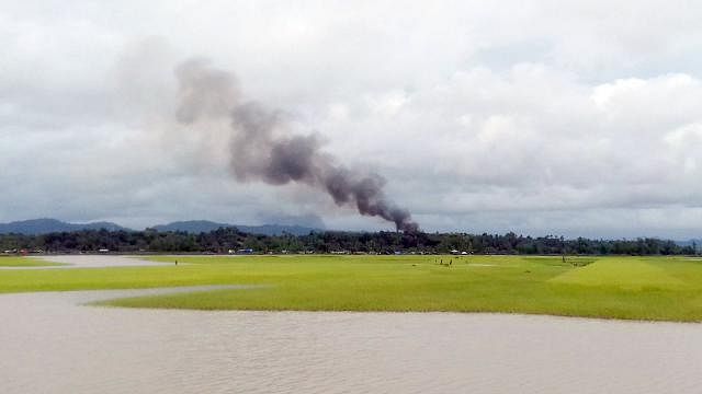 Rohingya-burning