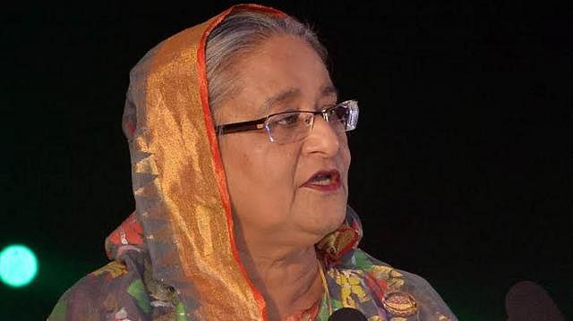Prime minister Sheikh Hasina. File photo