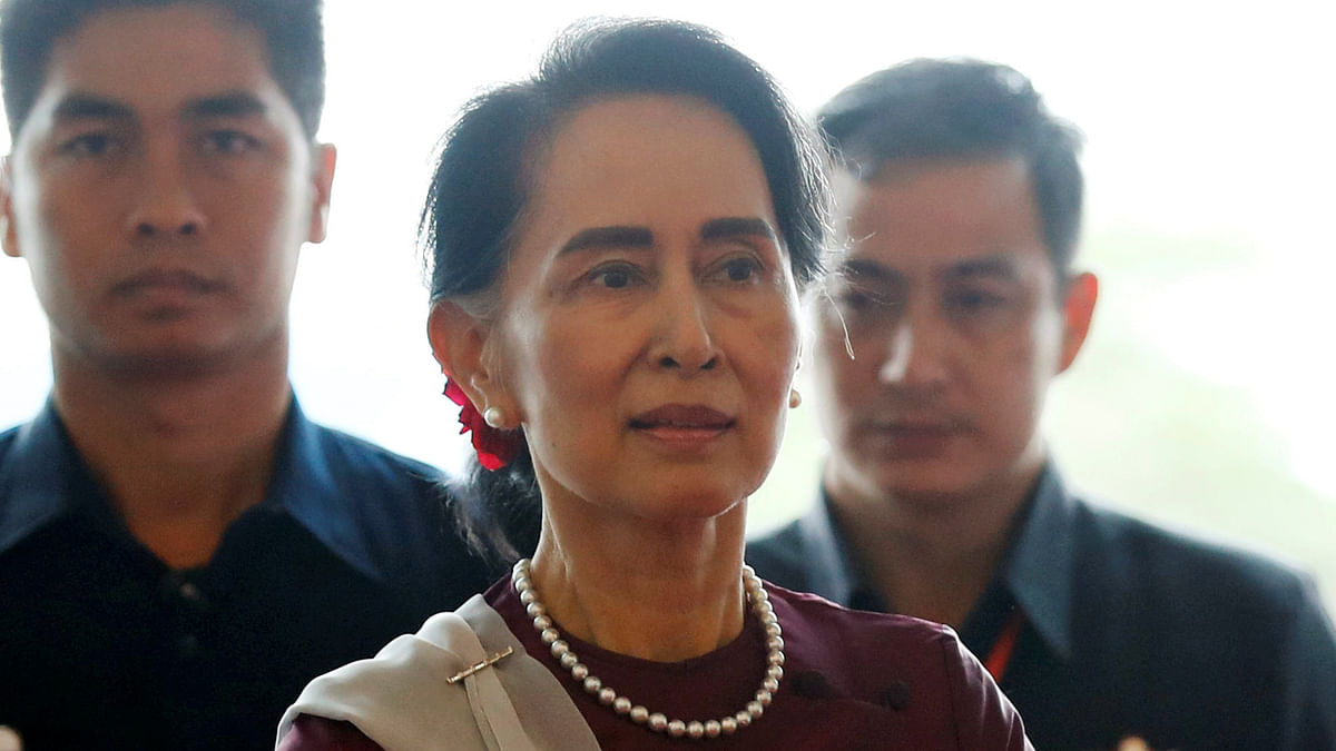 Aung San Suu Kyi . Reuters file photo