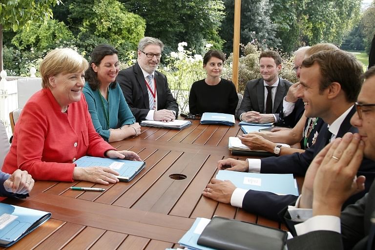 EU leaders will look to the bloc’s digital future at a summit in Tallinn on Friday. AFP File Photo