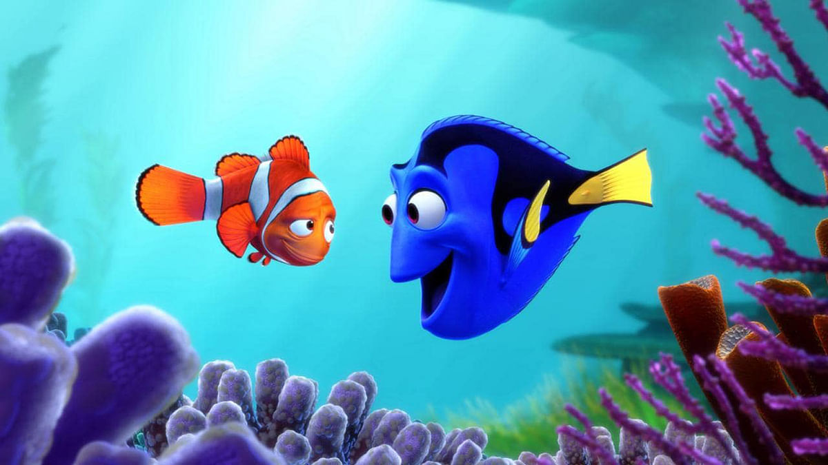 Marlin and Dory in Finding Nemo. Photo: Reuters