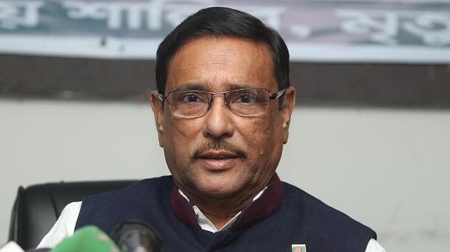 Obaidul Quader. Prothom Alo file photo