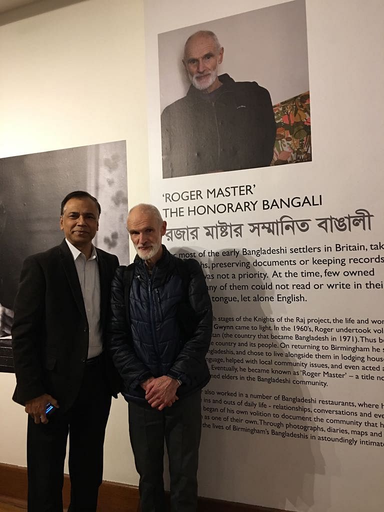 Photo with Regor Masters. Photo: Author