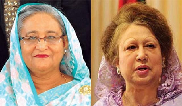 Sheikh Hasina, Khaleda Zia
