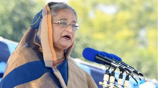 Sheikh Hasina.File photo