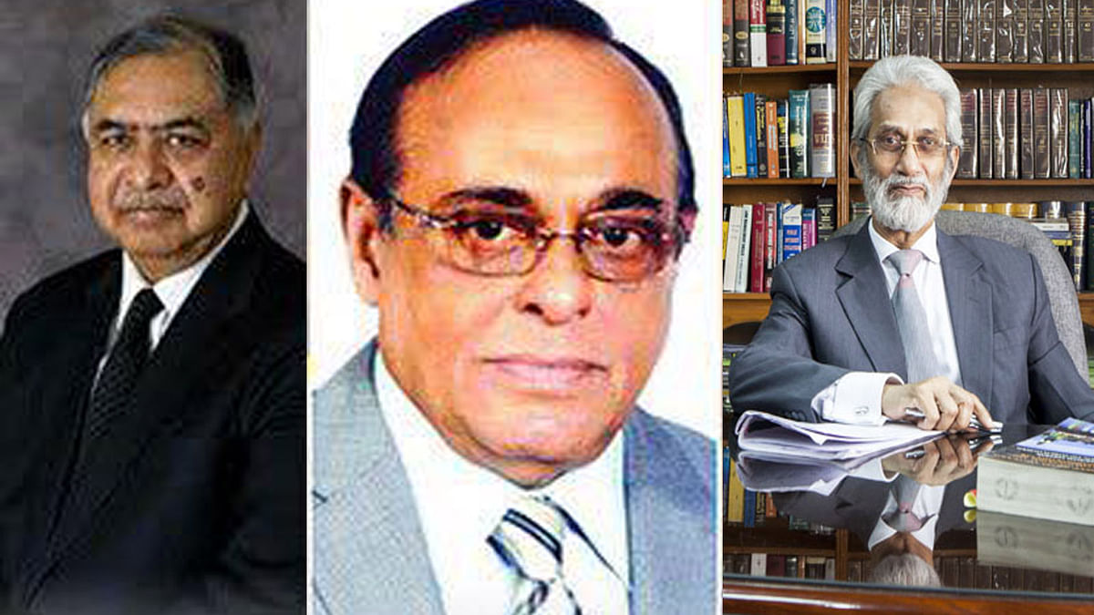 Kamal Hossain, Mainul Hosein, Hassan Ariff