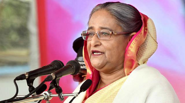 Prime minister Sheikh Hasina