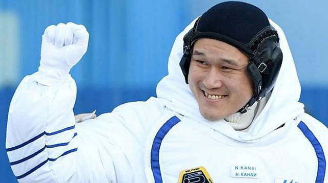 Japanese astronaut Norishige Kanai