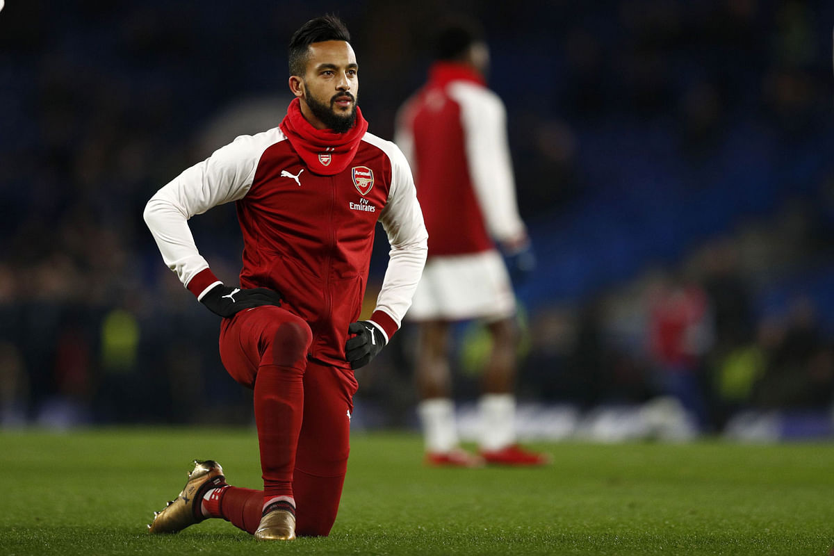 Walcott has made just 15 appearances this season but has yet to make a Premier League start for Arsene Wenger`s side. AFP