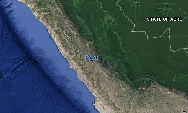 Map of peru