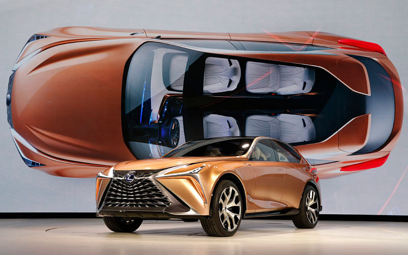 Limitless concept crossover vehicle is displayed at the North American International Auto Show in Detroit, Michigan, US, 15 January 2018. Photo: Reuters