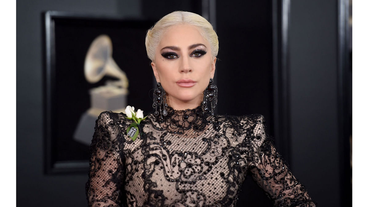 artist Lady Gaga attends the 60th Annual GRAMMY Awards at Madison Square Garden on 28 January 2018. Photo: AFP