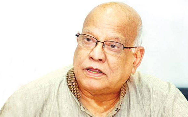 Finance minister AMA Muhith. Prothom Alo File Photo
