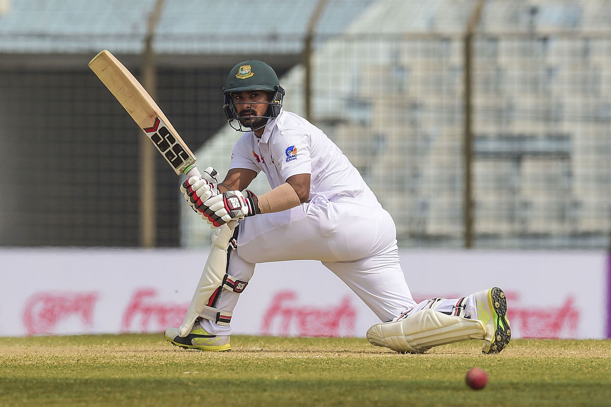 Liton failed to replicate his Chittagong Test`s performance. AFP