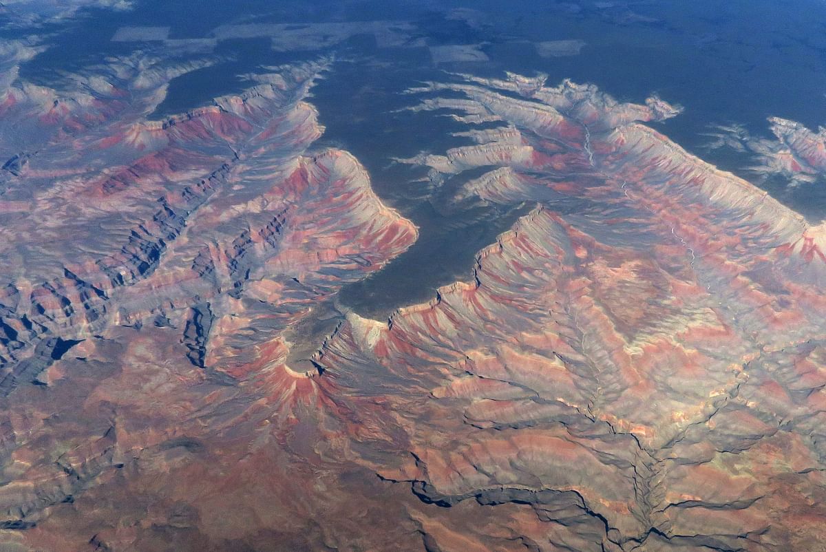 An aerial view of the Grand Canyon in Arizona. AFP file photo