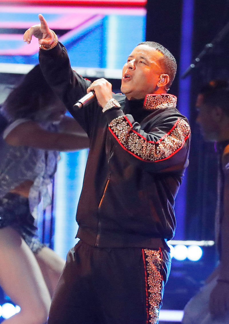 Daddy Yankee performs in Grammy Award 2018. Photo: ReutersIt`s another viral dancing sensation. And once again, it`s from Daddy Yankee.