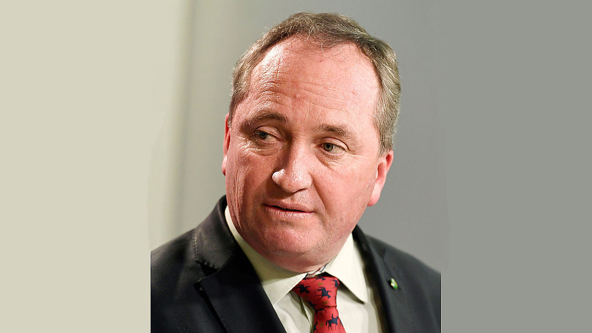 Deputy prime minister of Australia Barnaby Joyce. Photo: AFP