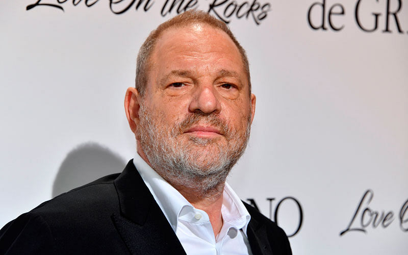 Harvey Weinstein at 70th Cannes Film Festival in 2017. Photo: AFP