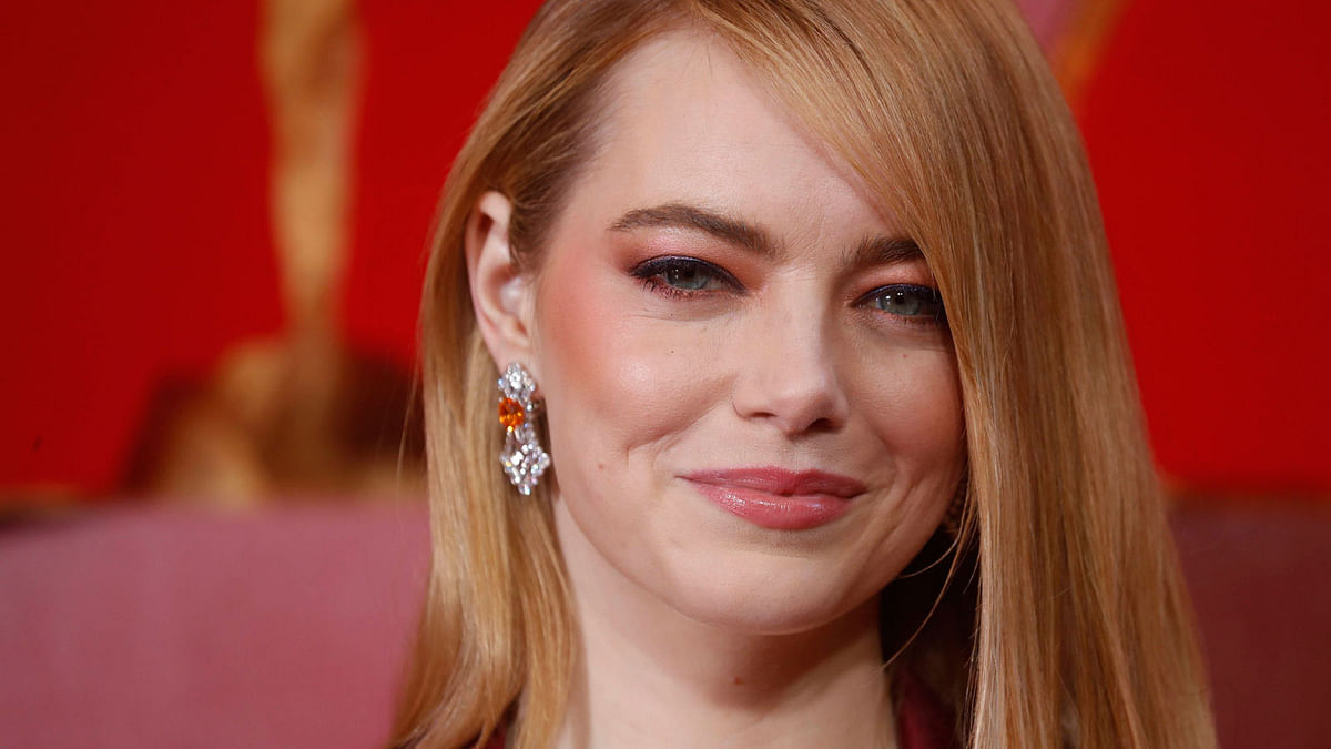 Emma Stone at the 90th Academy Awards. Photo: Reuters