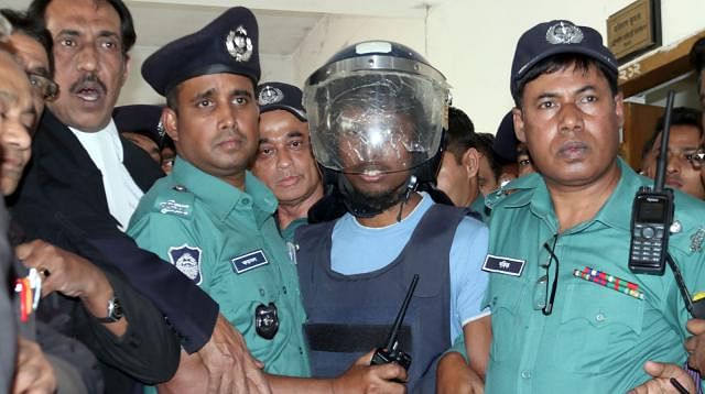 Zafar Iqbal’s attacker Foyzur Rahman put on 10-day remand. Prothom Alo file photo