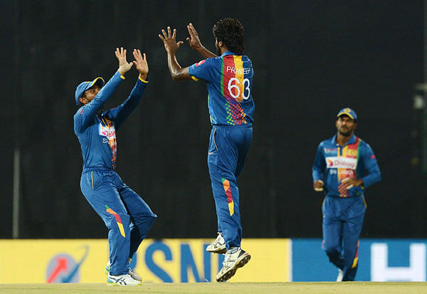 Sri Lanka won against India in the first game of the tri-nation series but lost to Bangladesh in the next match. AFP