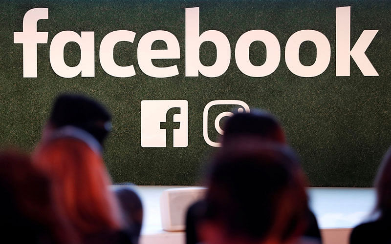 A Facebook logo is seen at the Facebook Gather conference in Brussels, Belgium 23 January, 2018. Photo: Reuters