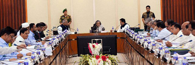 The Executive Committee of the National Economic Council (ECNEC) holds meeting on Tuesday. Photo: UNB
