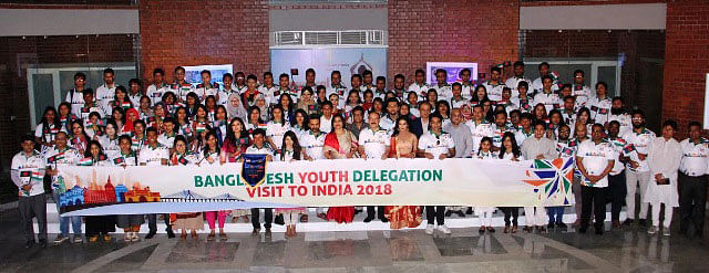 Bangladesh youth delegation leaves for India on Saturday. Photo: UNB