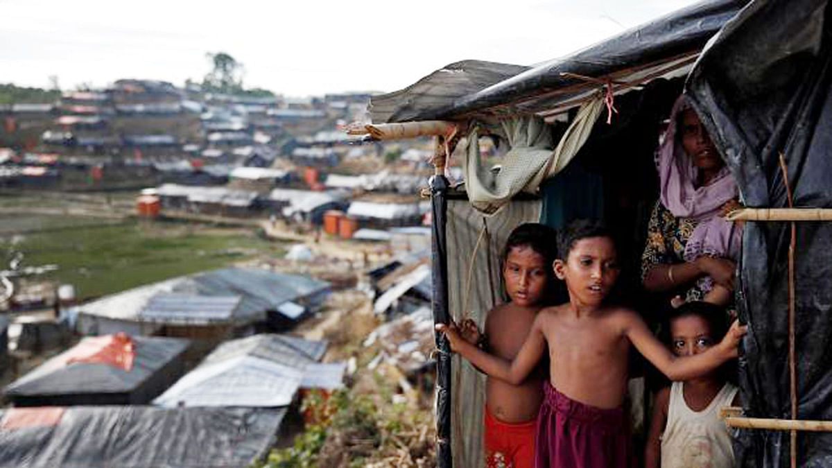 Rohingya refugee camp  Photo : Reuters