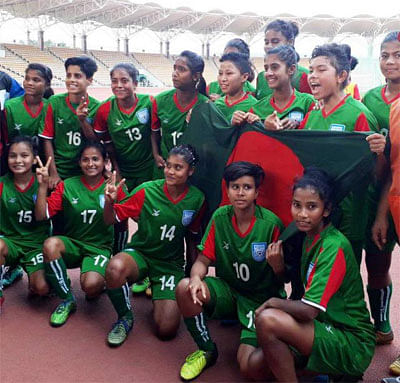 Bangladesh U15 girls clinch CG Int’l Youth title