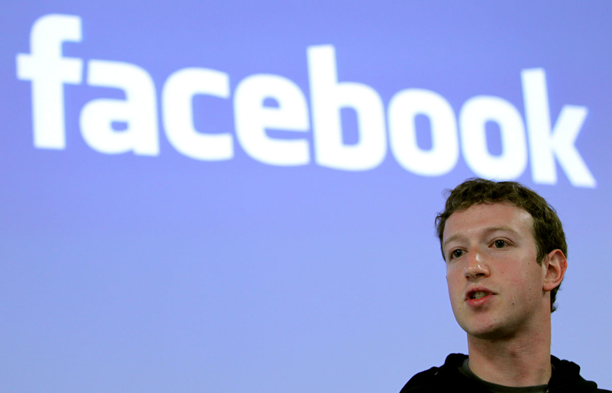 Facebook CEO Mark Zuckerberg speaks during a news conference at Facebook headquarters in Palo Alto. Reuters file photo