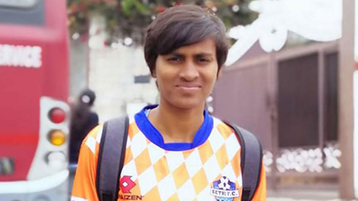 Bangladesh Women’s Football team captain Sabina Khatun (Photo: collected)