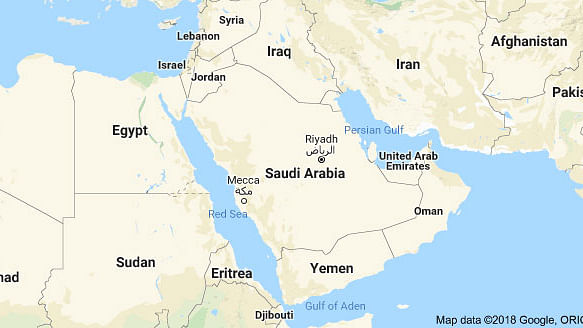 Saudi Arabia map