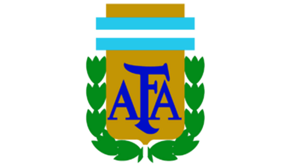 Argentine Football Association logo. Collected