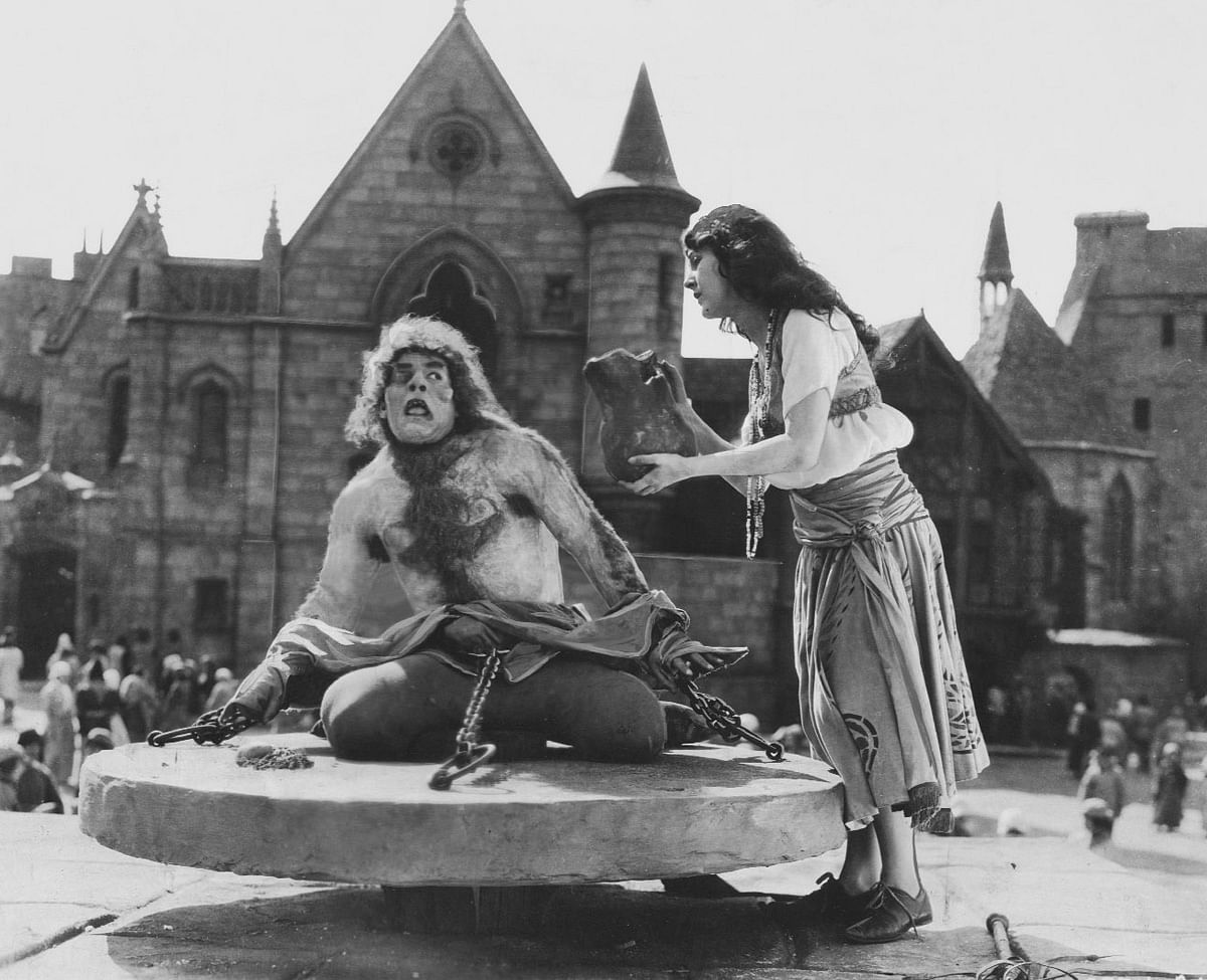 Scene from the movie `The Hunch Back of Notre Dame`. Photo: Collected