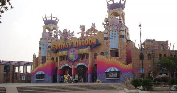 The giant gate of Fantasy Kingdom. File Photo