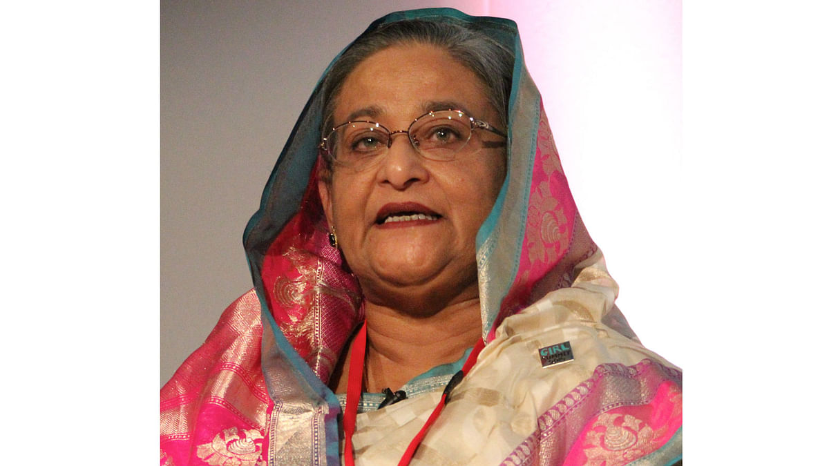 Prime minister Sheikh Hasina. Photo: Collected
