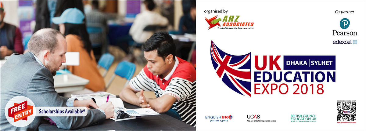 The banner of UK Education Expo 2018