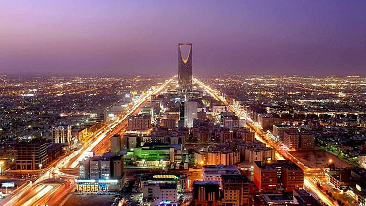 A recreational remote-controlled drone was spotted over the Khuzama neighborhood in Riyadh, a general view of the city which is seen here, and presumably shot down. AFP file photo