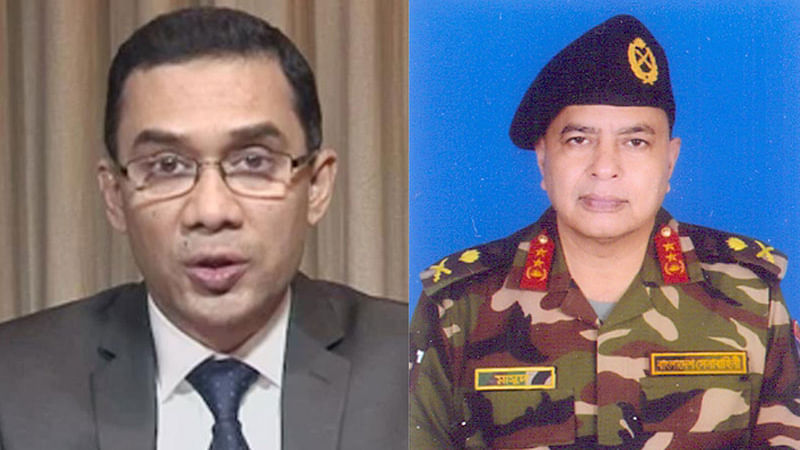 Tarique Rahman and Masud Rezwan