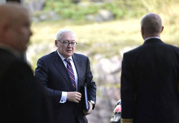 Deputy Foreign Minister of the Russian Federation Sergei Ryabkov in Helsinki, Finland on 12 September 2017. Photo: Reuters