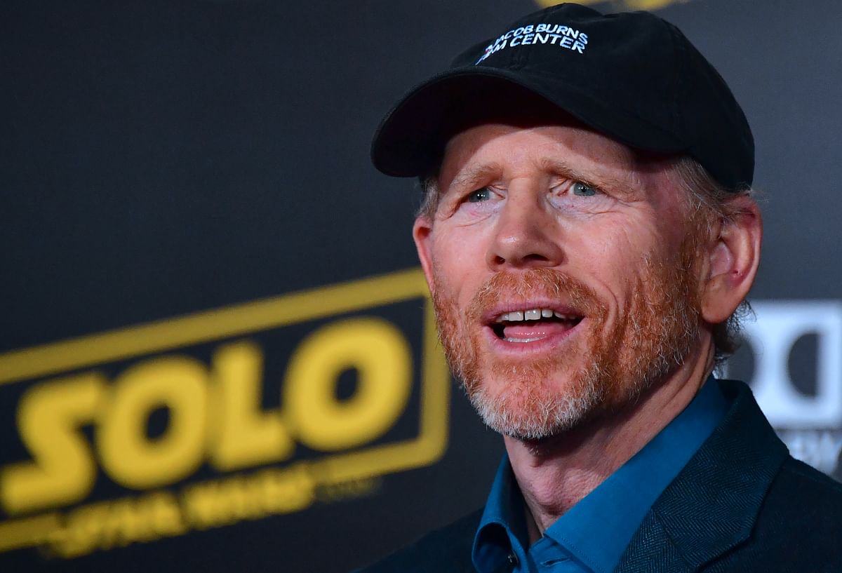 Actor and director Ron Howard arrives for the premiere of the film `Solo: A Star Wars Story` in Hollywood, California on 10 May, 2018. Photo: AFP