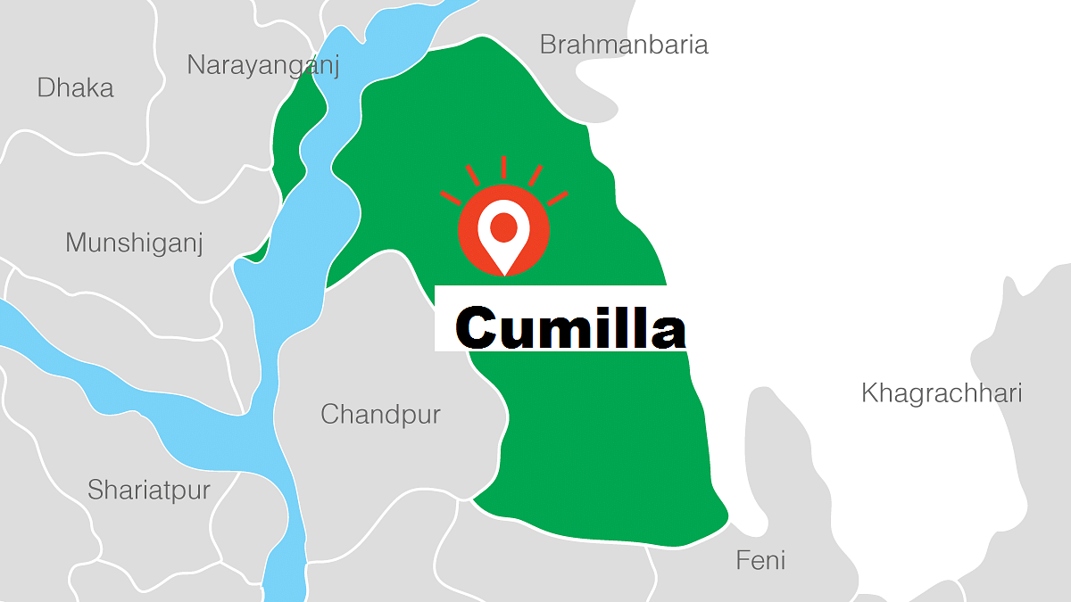 Map of Cumilla