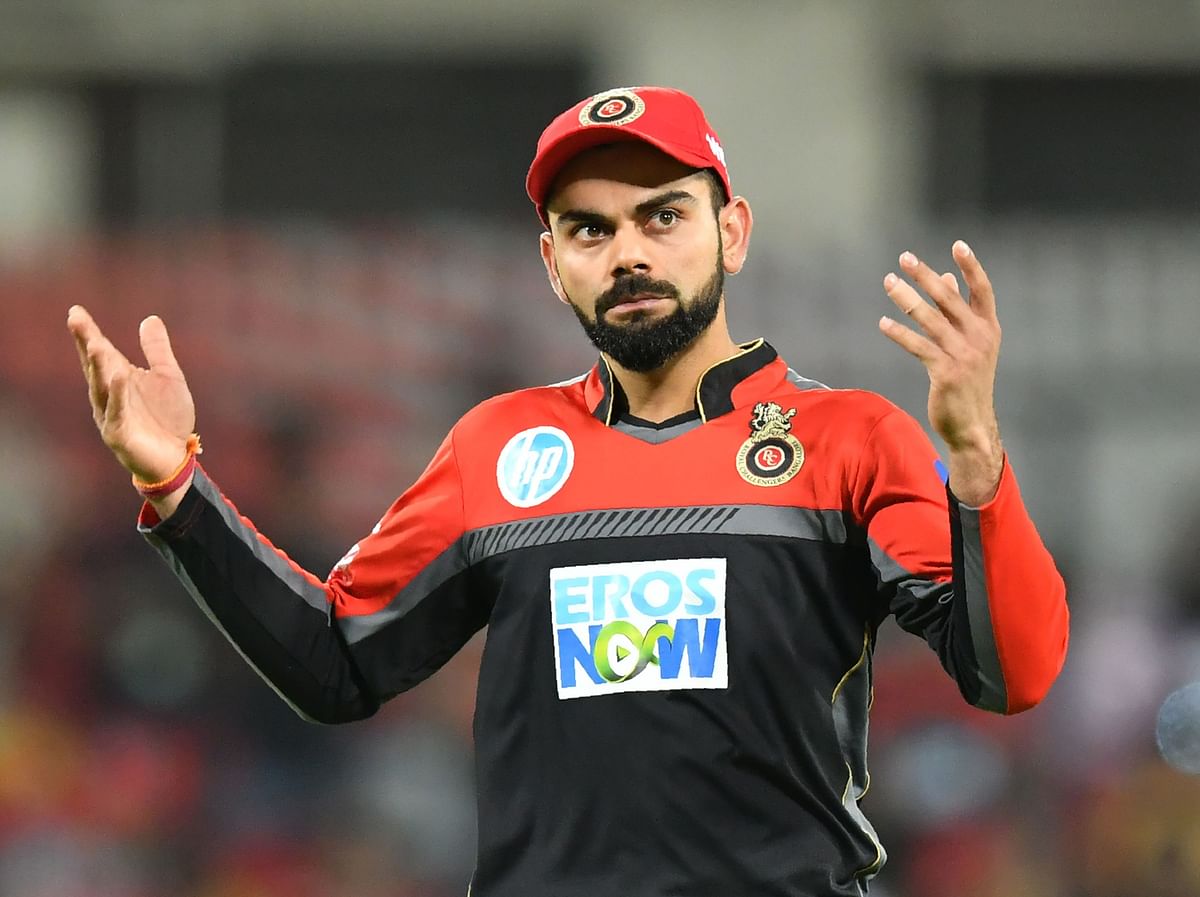 Kohli has in recent years become a style icon because of the beard. AFP