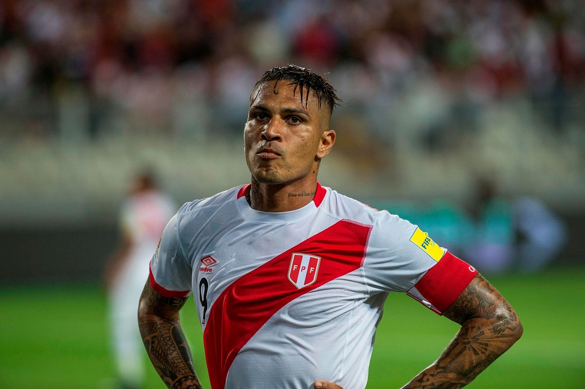 Paolo Guerrero has scored 32 goals in 86 appearances for Peru. AFP