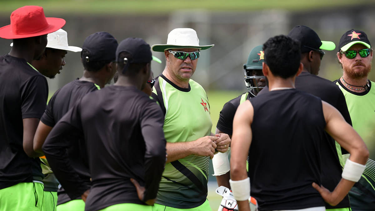 Heath Streak along with 12 other members of the support staff across senior, ‘A’ and Under-19 team were sacked after Zimbabwe failed to qualify for the 2019 World Cup. AFP