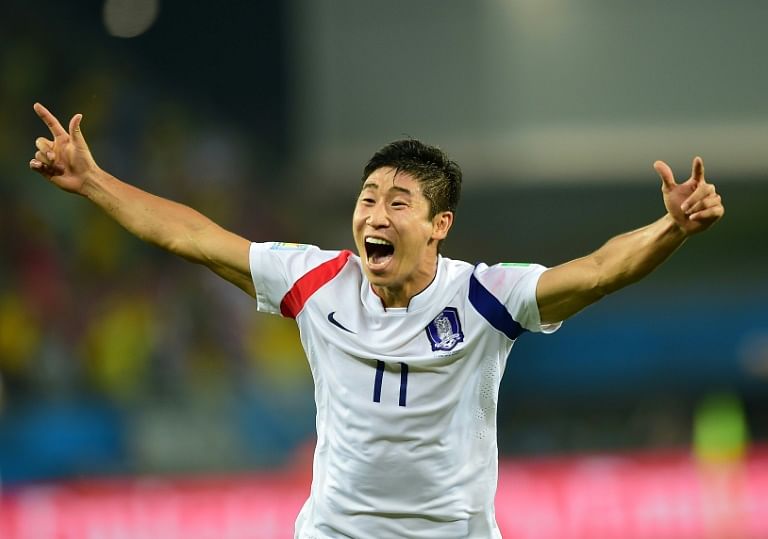 Lee would likely have been the first choice to play alongside Tottenham talisman Son Heung-min up front. AFP