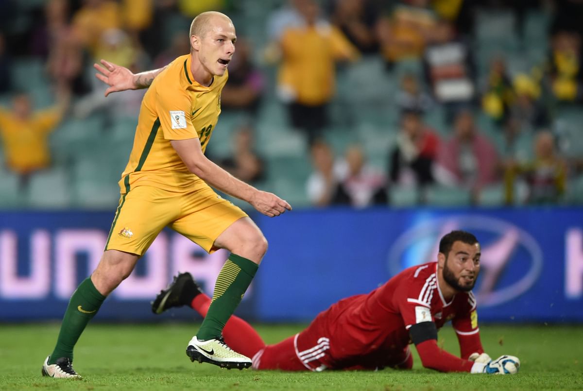 Mooy`s game is based around incisive passing and using a sharp footballing brain to be in the right place at the right time. AFP