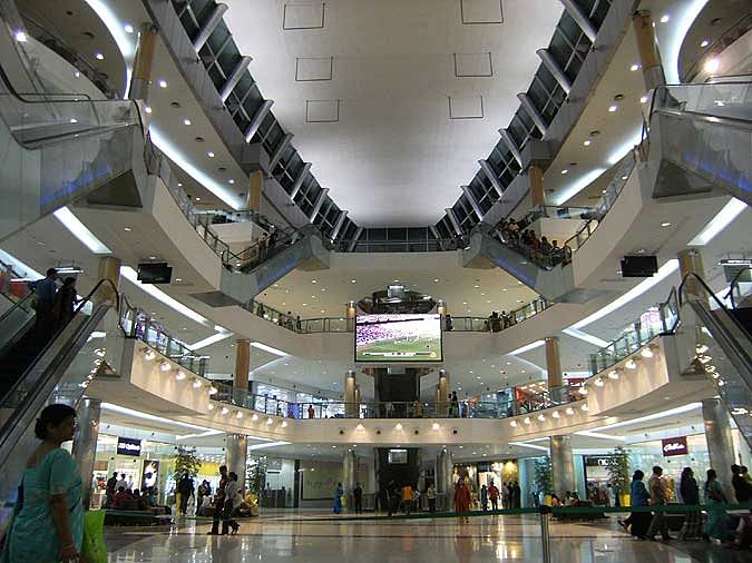 A photo taken inside the Jamuna Future Park. Photo: Collected